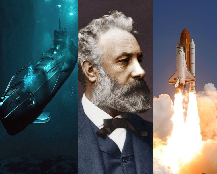 Jules Verne: Submarines and space travel