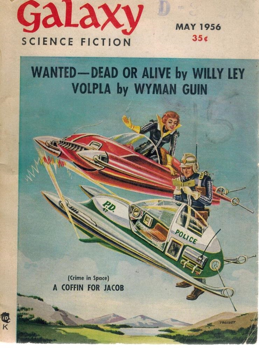 in 1950 they were convinced we'd have space cops in flying cars.