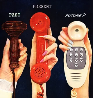 Designers really thought the phone would evolve like this.