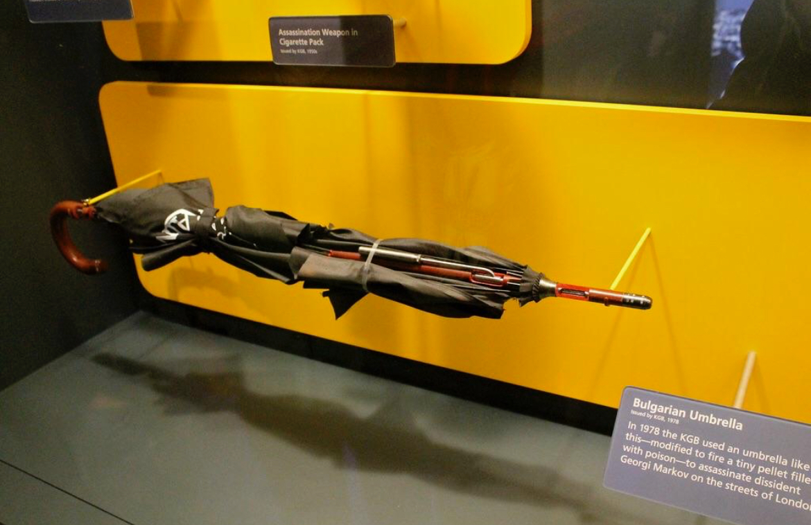 Poison-Tipped Umbrella ("Bulgarian Umbrella")