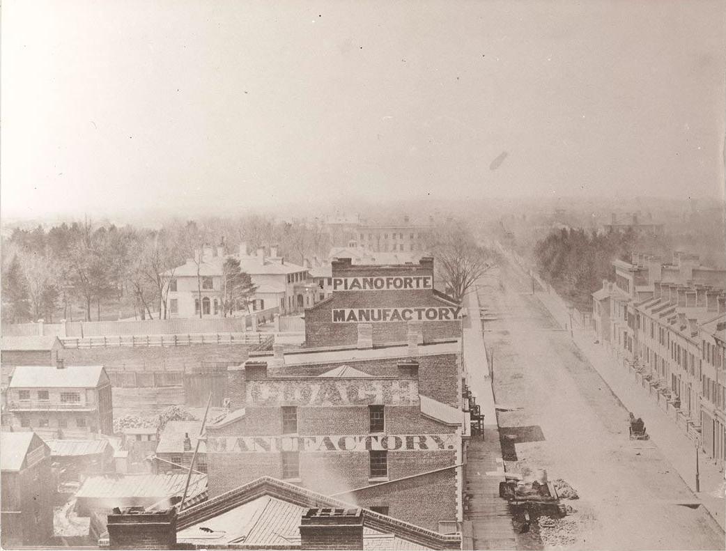 Toronto panorama, 1856