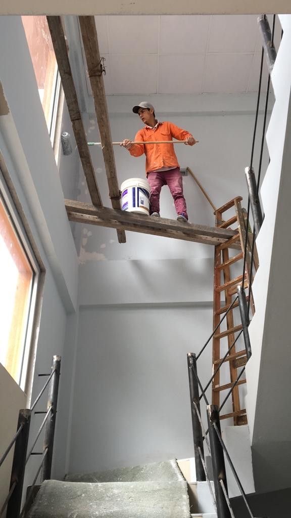 Ladder Jenga: Painter's Edition