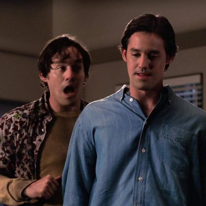 Nicholas Brendon and Kelly Donovan