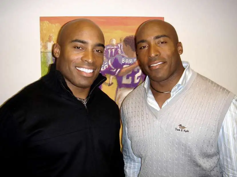 Ronde and Tiki Barber