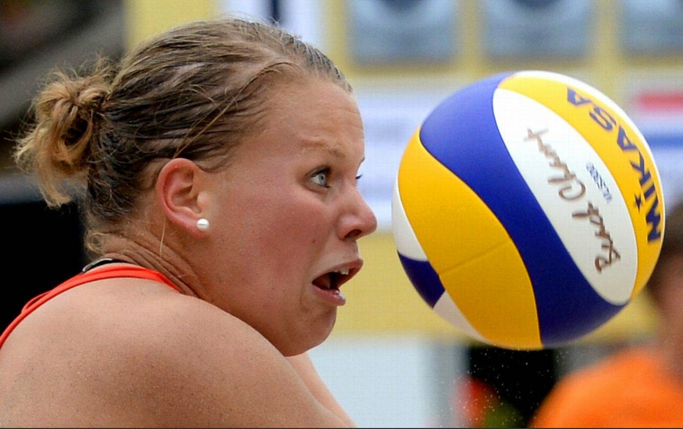 Seeing her future flash before her eyes.