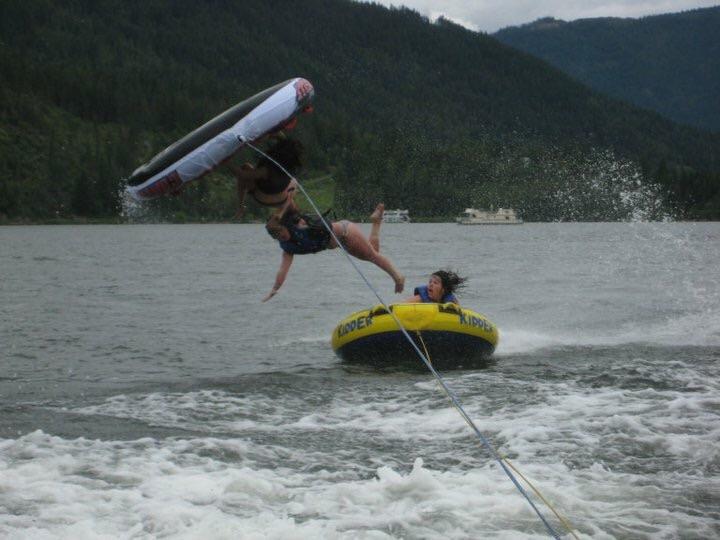 Unplanned flying lessons.