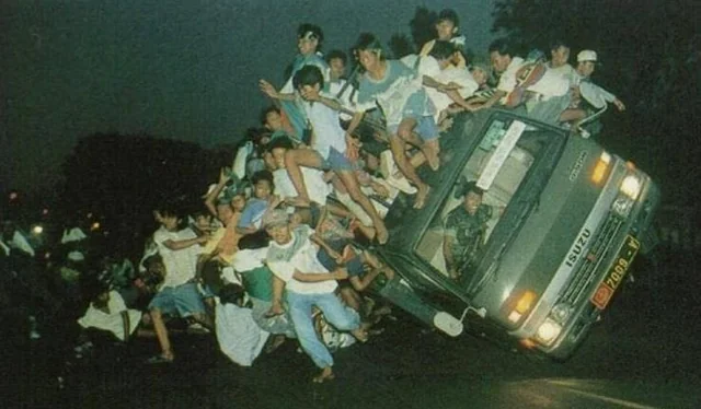 Too many kids, not enough bus.