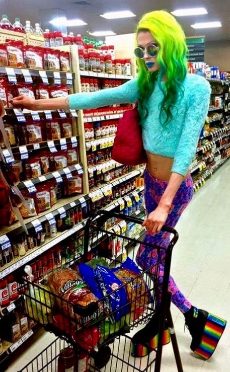 Shrek Meets Barbie at a Rave