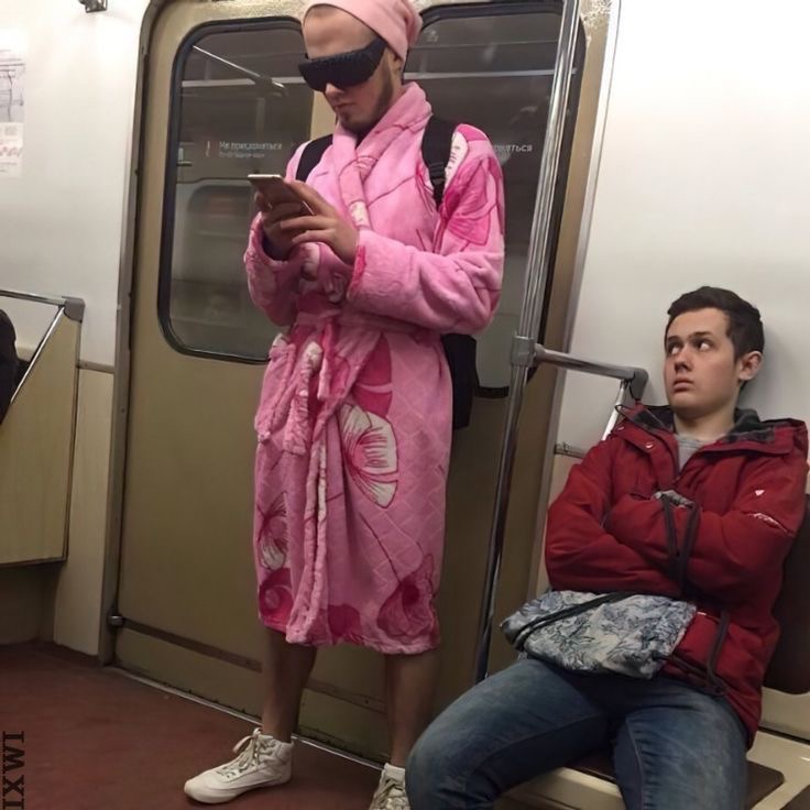 Sir, This is a Subway. Not a Spa.