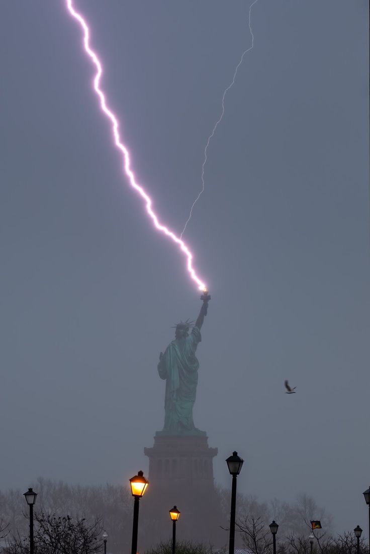 Statue of Liberty Gets Absolutely ZAPPED