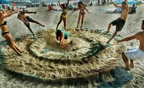 This Girl Punched the Ground and Created a Sandpocalypse