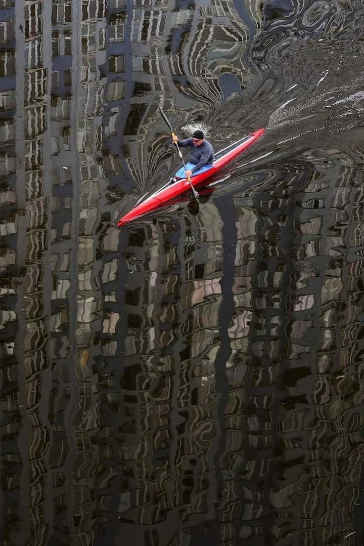Just a Man, His Boat, and Liquid Magic