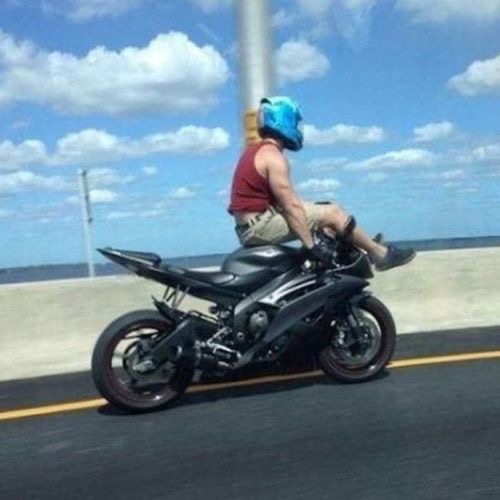 Sir, You’re On the Highway… Not a Beanbag.