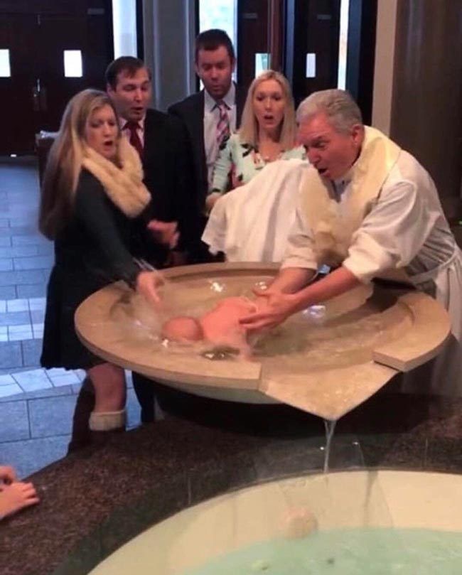 Baptism or Waterboarding? You Decide.