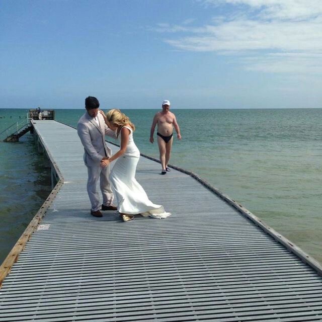 Every Wedding Has That One Naked Guy
