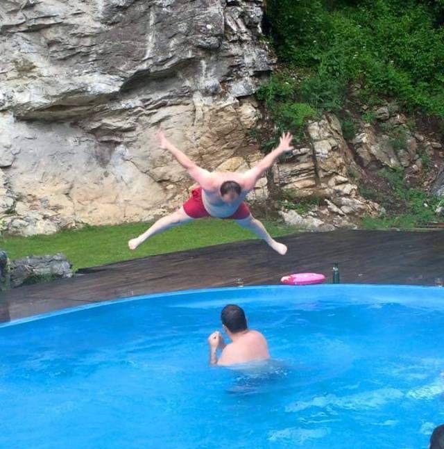 Cannonball… Straight Into Carl’s Face