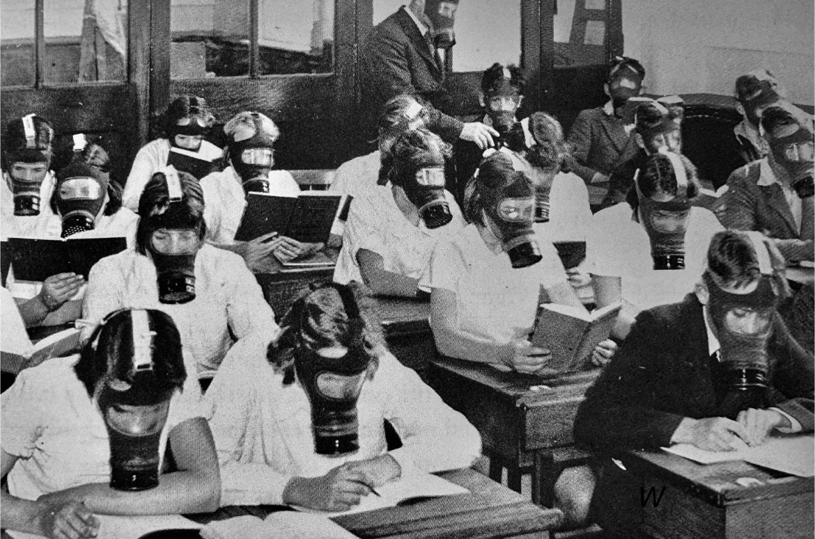 Gas Masks and Growing Up: School Drills in Wartime London