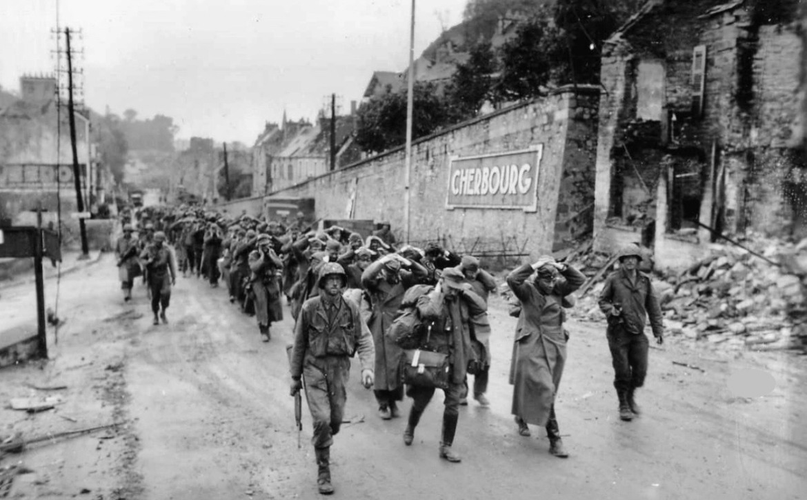 Cherbourg’s Long March: German POWs in Transit