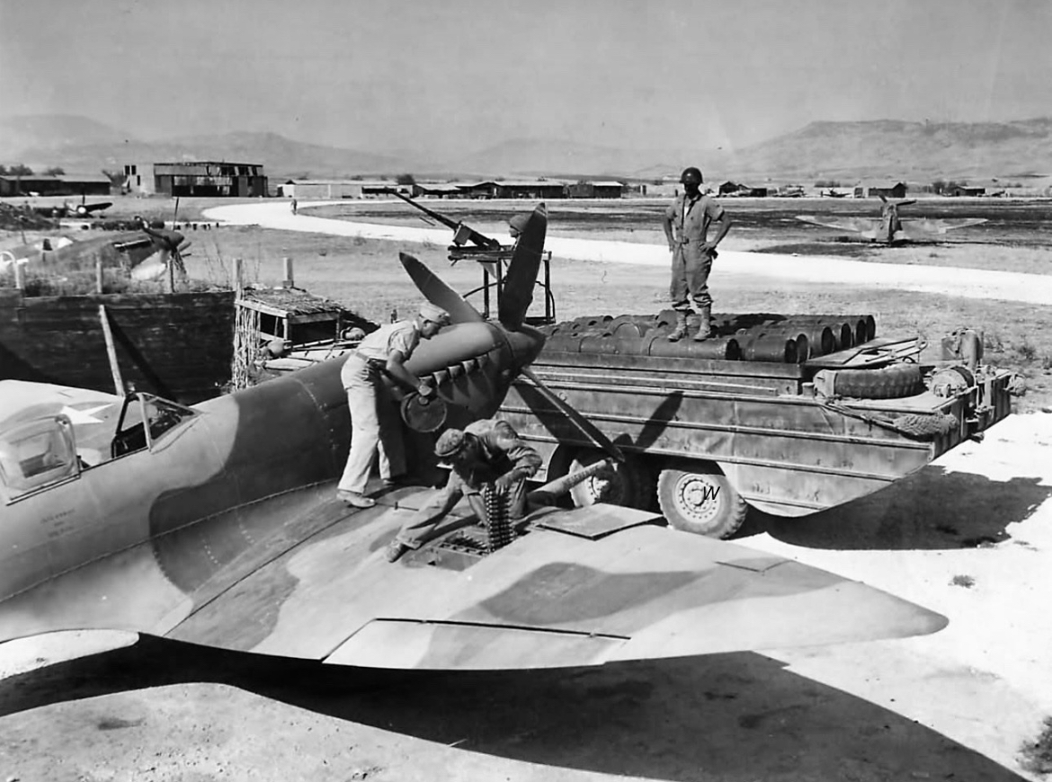 Pit Stop in Sicily: The Lifeline of a Spitfire