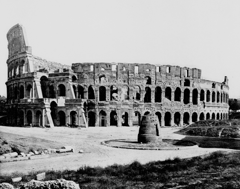 The Colosseum Then