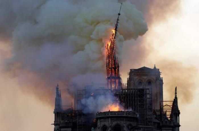 Notre-Dame In Flames