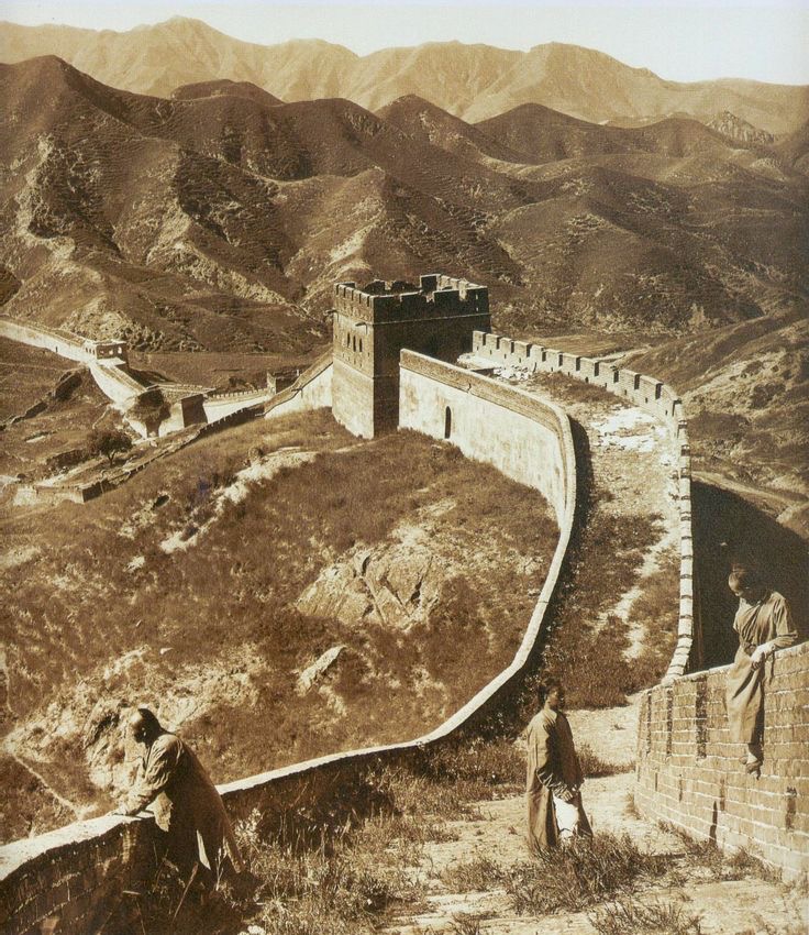Great Wall Of China Then