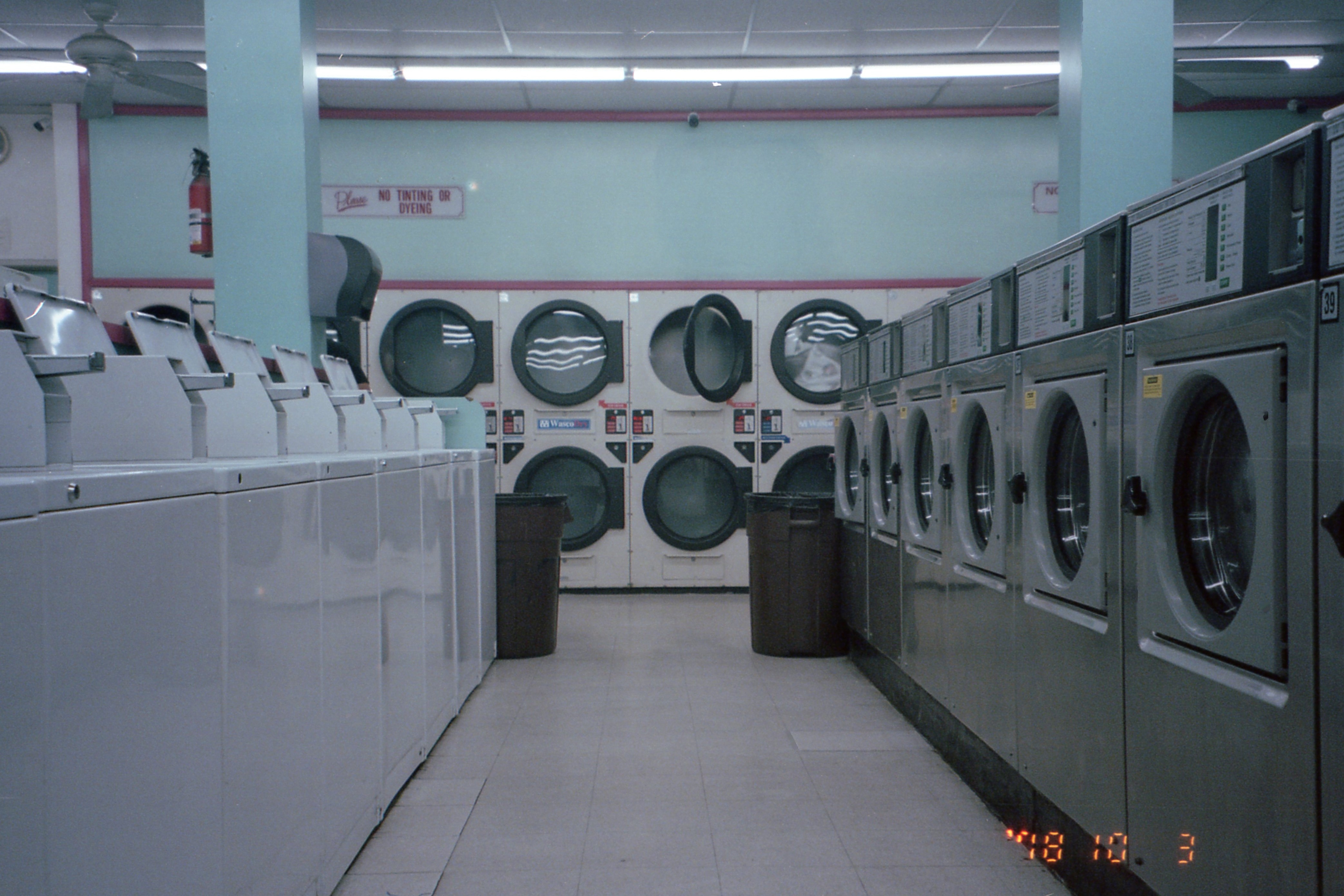 The hum of dryers hasn't changed one bit.