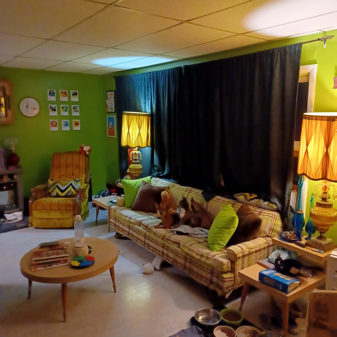 All the colors and textures hum notes from the past.