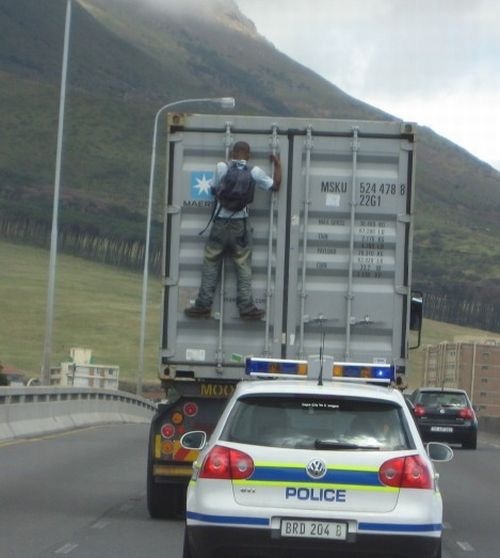 Hitchhiking, But Make It Illegal