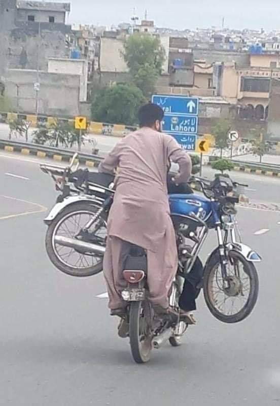 Double Motorcycle Madness