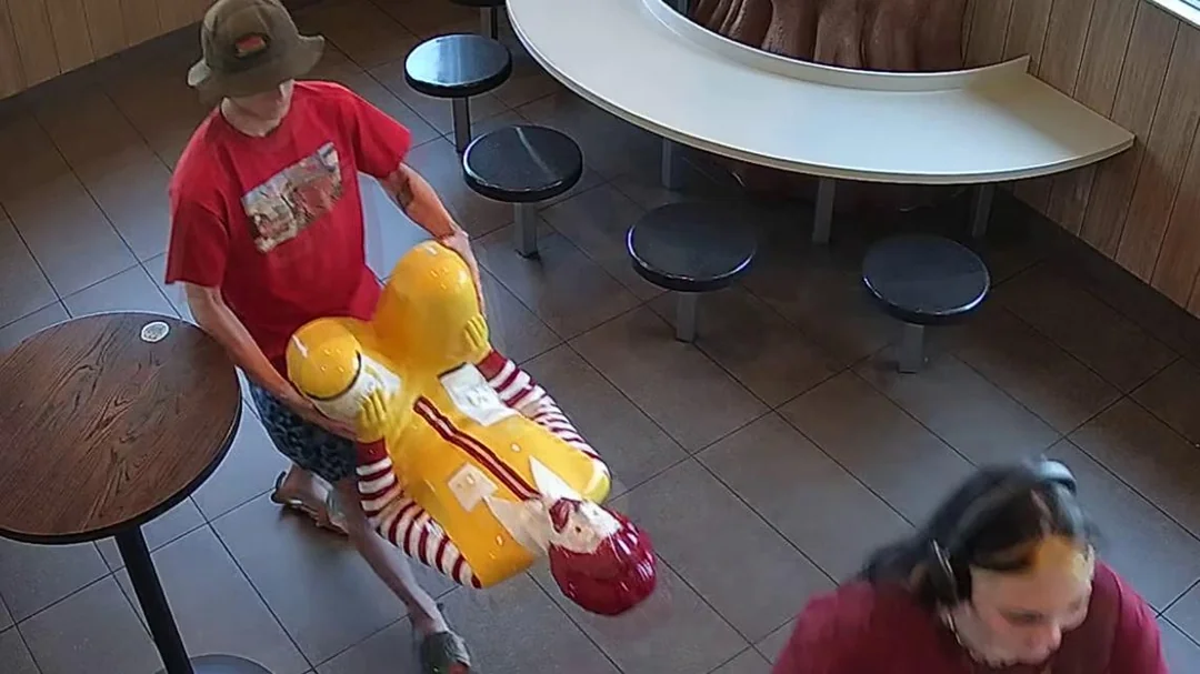 "My younger brother got arrested for stealing a Ronald McDonald statue from a McDonald’s courtyard. They were walking down the main street carrying it when the police spotted them and told them to return it."