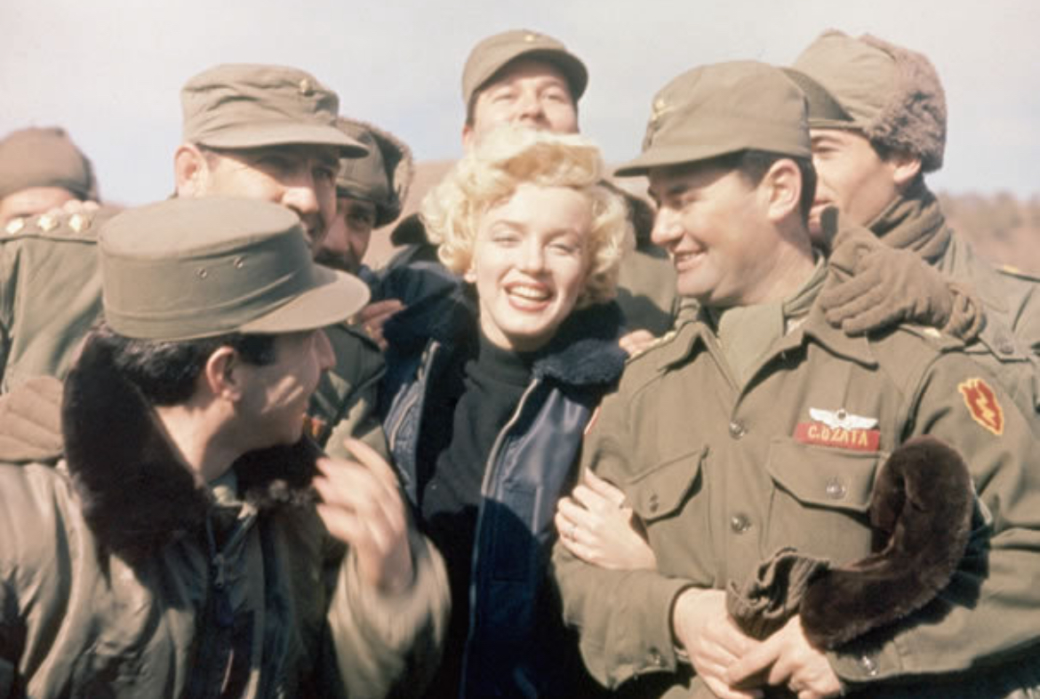 Marilyn Meets the Military