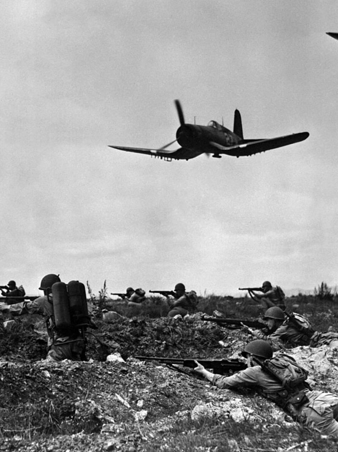 Close Air Support: F4U Corsairs in Action