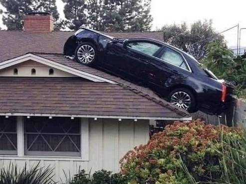 Honey, the Car’s on the Roof Again