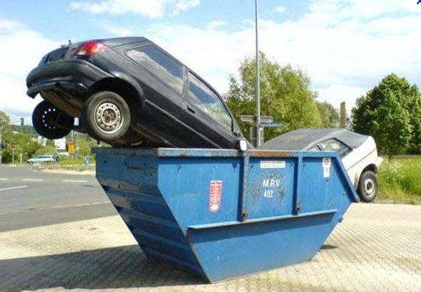 Trash Parking for Trash Drivers