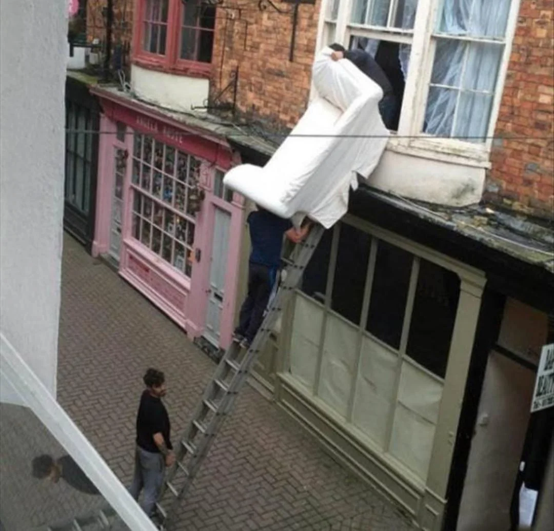 Why hire movers when you can do it?