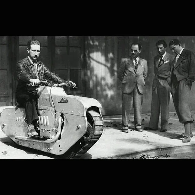 Because who needs wheels in the space-age?