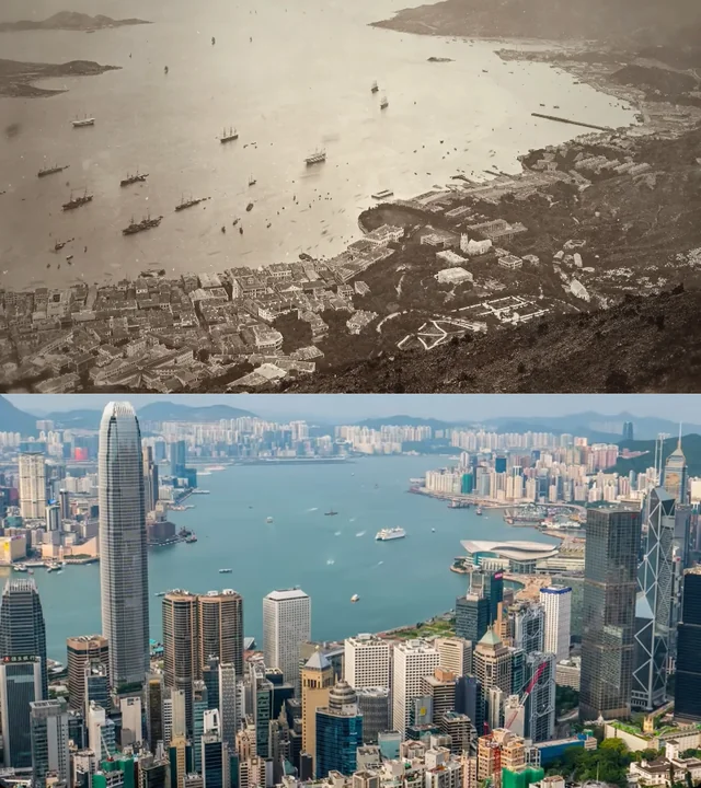 Hong Kong’s harbor