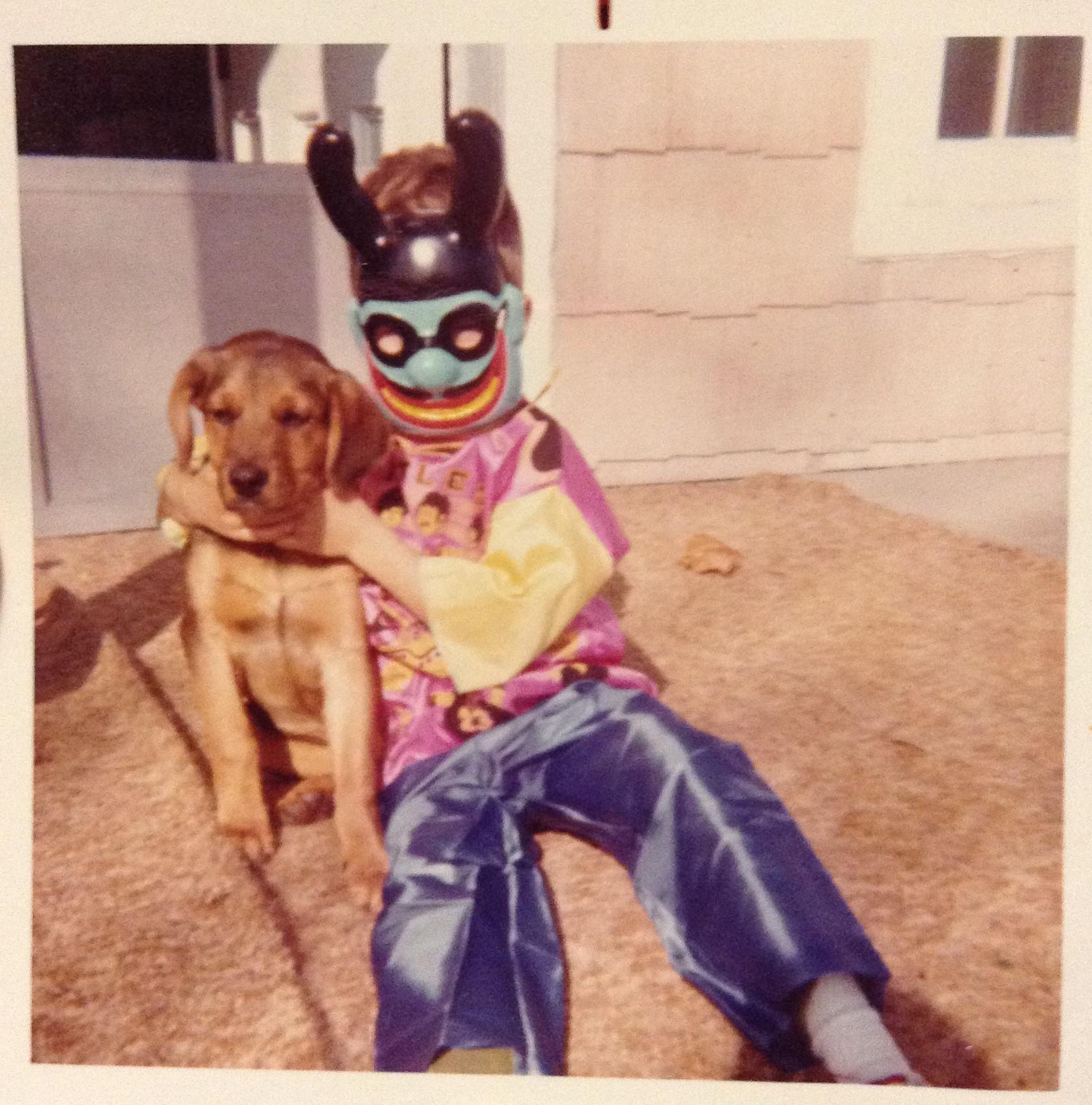 If not even your dog recognizes you, you have a good costume.