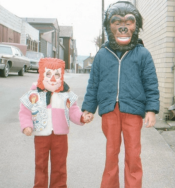 Holding hands through the fear.