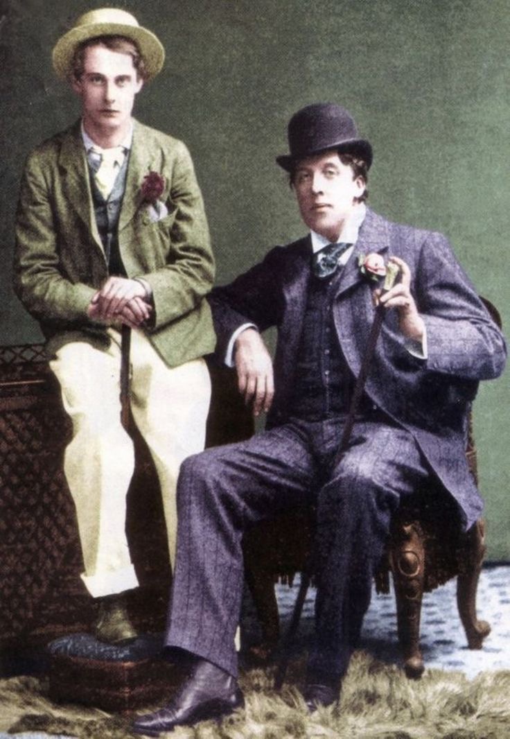 Oscar Wilde & Lord Alfred Douglas ("Bosie")
