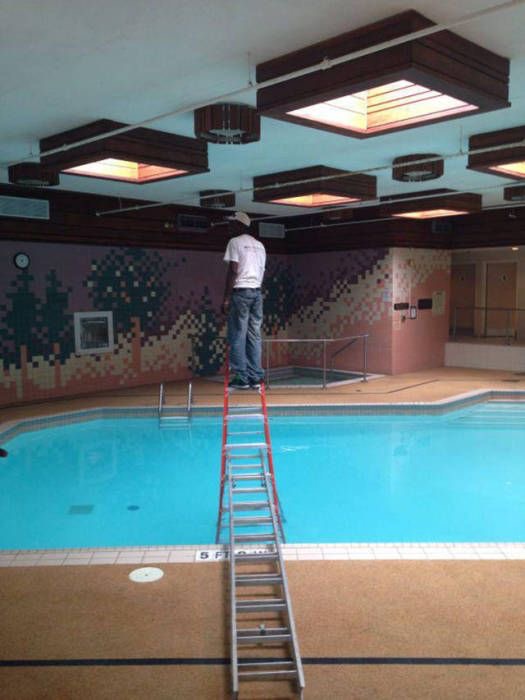 Wet Floor, Dry Brain.