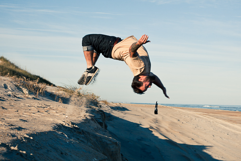 One flip away from glory.