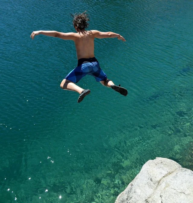 Jump first and think later.