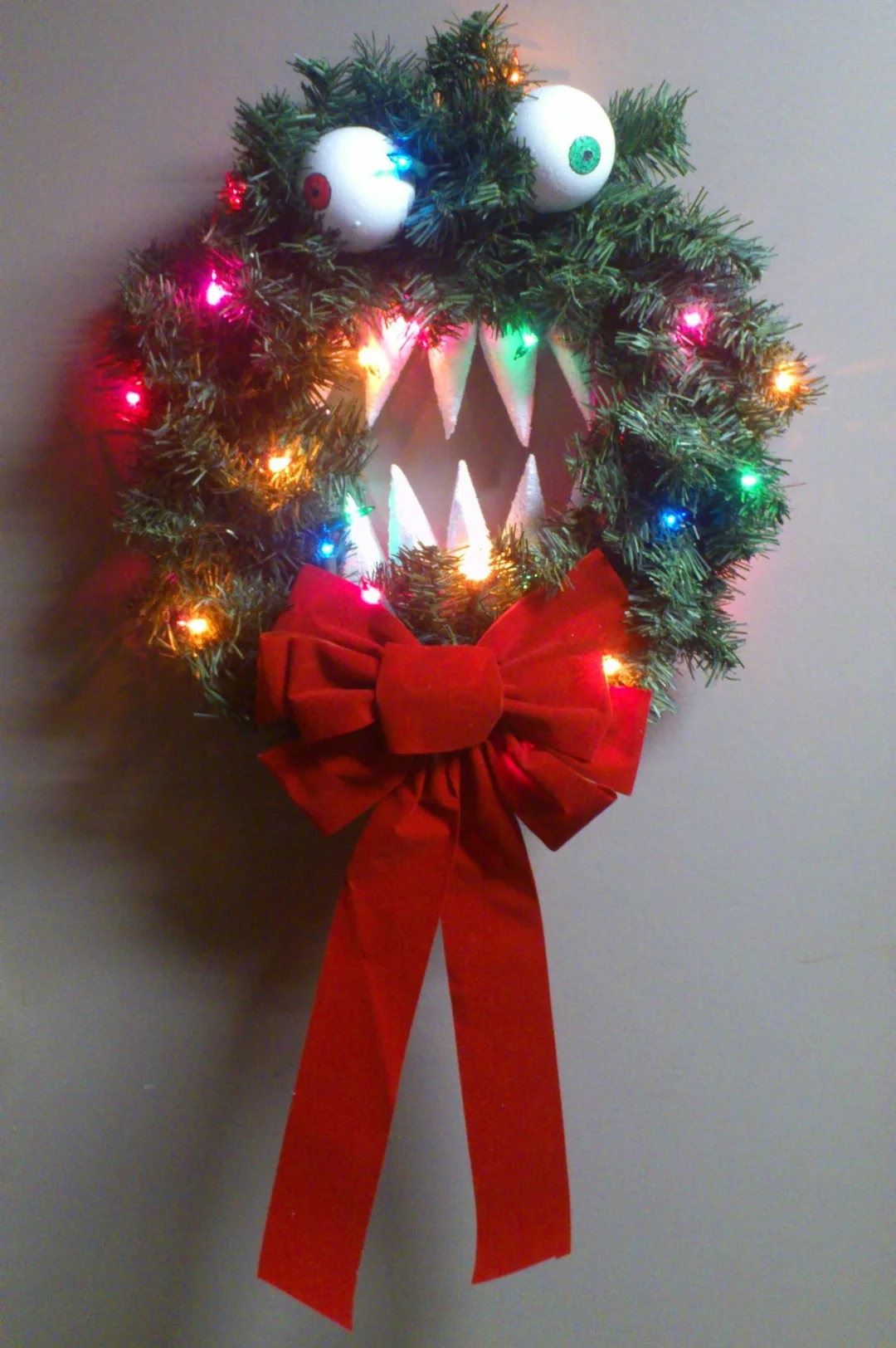 When Christmas meets Halloween.