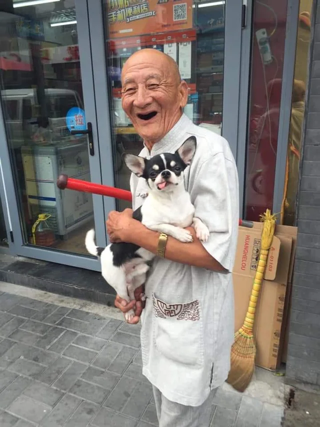 Pure happiness all around.