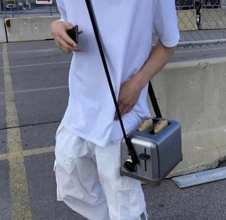 The Bagel Is Toast, But the Bag Is Toaster