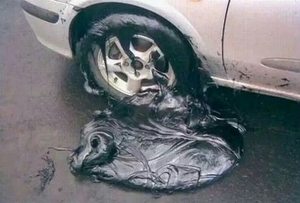 Tire-d and Melting Away