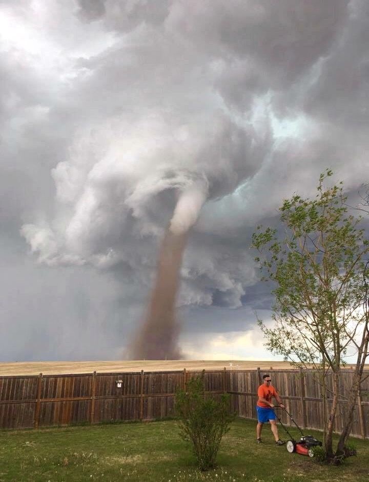 Tornado? Time To Mow.