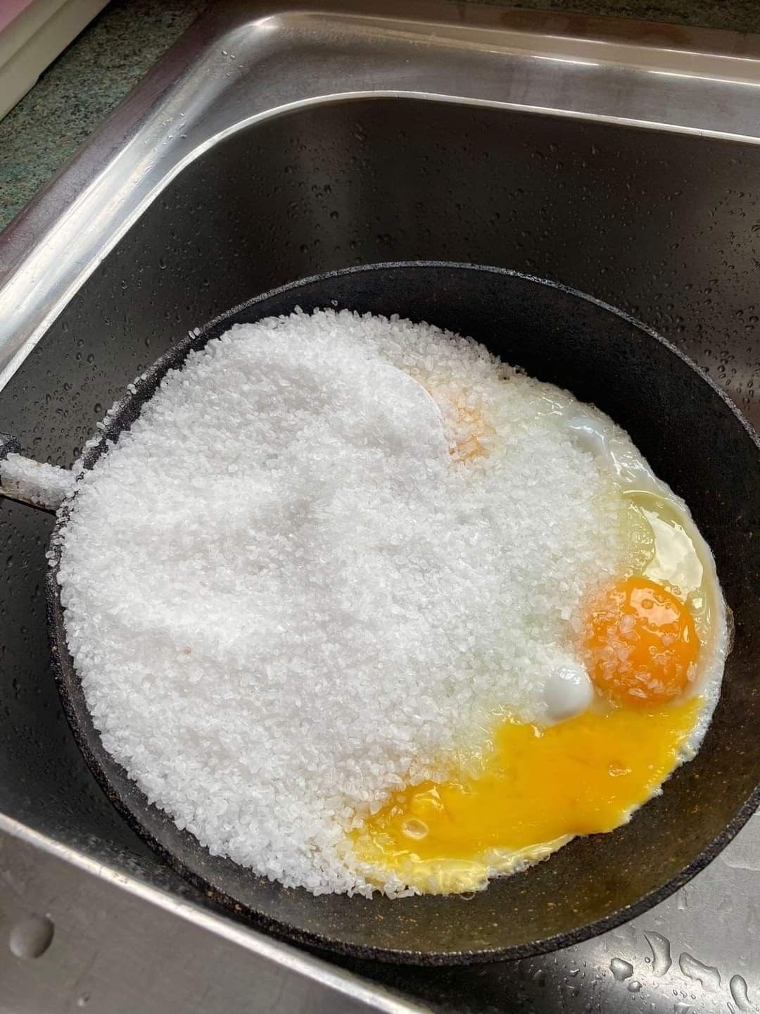 Salt Bae? More Like Salt Avalanche.